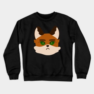 Autumn fox with sparkly eyes Crewneck Sweatshirt